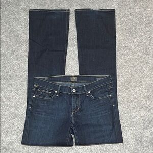 Citizens Of Humanity Dark Indigo Kelly Low Rise Bootcut Jeans